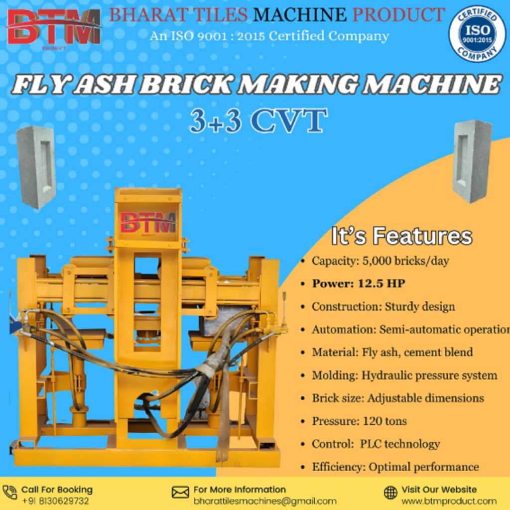 fly ash brick making machine